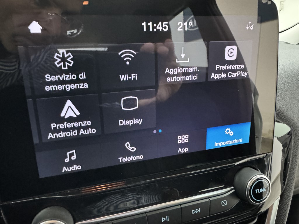 Ford Fiesta 1100 GPL DI SERIE CONNECT CARPLAY+CERCHI IN LEGA